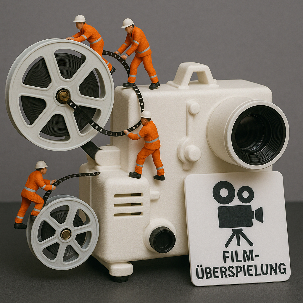 Schmalfilme werden überspielt